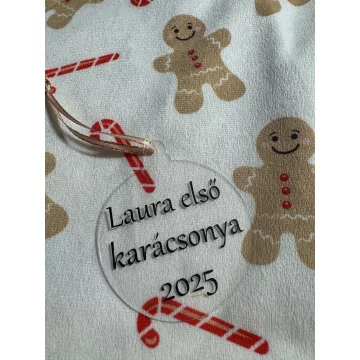 Baba első karácsonya karácsonyfadísz