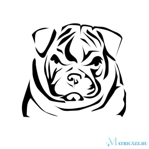 Bulldog matrica 27