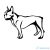 Francia bulldog matrica 20
