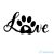 Love DOG matrica 2