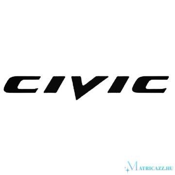 Honda matrica Civic felirat 1
