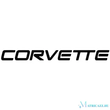 Corvette embléma matrica 