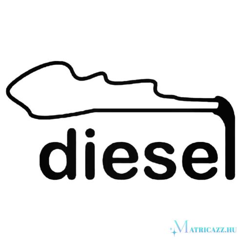 Diesel - Szélvédő matrica