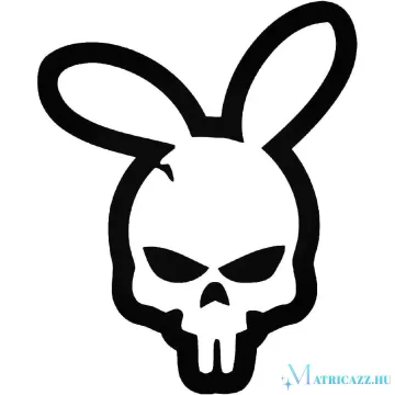 Gonosz nyuszi matrica