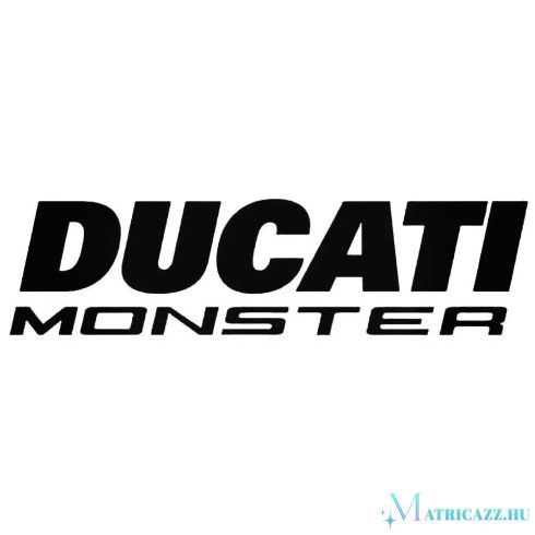 Ducati Monster - Szélvédő matrica