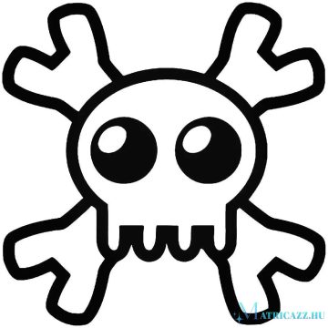 Gamer Skull matrica