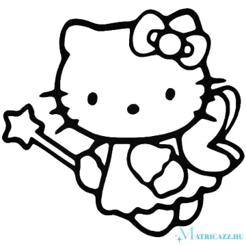 Hello Kitty matrica tündér