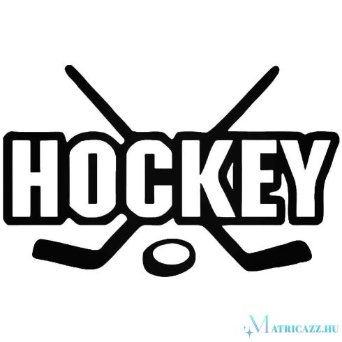 Hockey felirat matrica