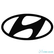 Hyundai embléma matrica