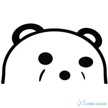 Cukimaci "1" - Szélvédő matrica