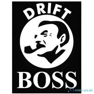 Drift BOSS - Szélvédő matrica