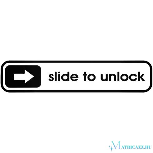 Slide to Unlock matrica