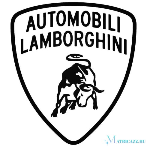 Automobili Lamborghini - Szélvédő matrica