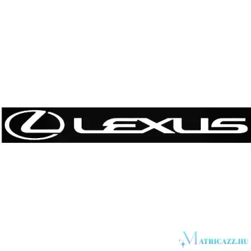 Lexus márkajelzés matrica
