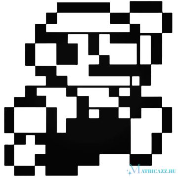 Mario 8-bit "1" matrica