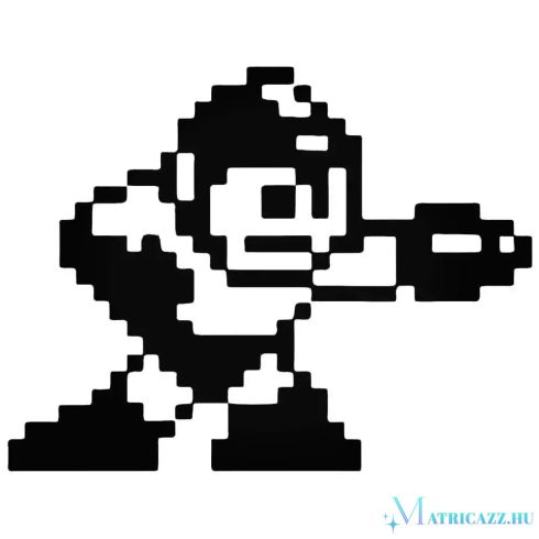 Mega Man 8-bit "1" matrica