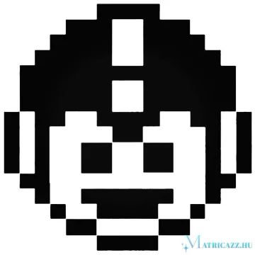 Mega Man Extra élet matrica