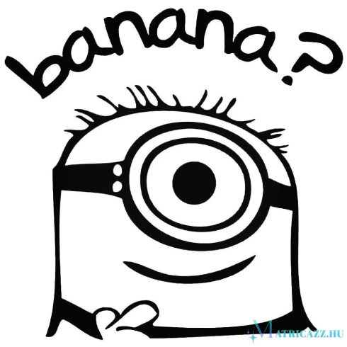 Minion banana - Autómatrica