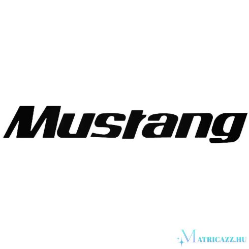 Ford Mustang embléma matrica 1