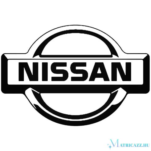 Nissan logó matrica