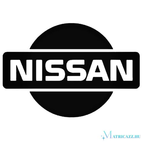 Nissan logó "1" matrica