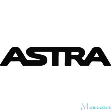 Opel matrica Astra felirat