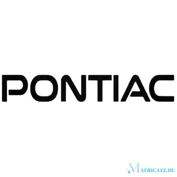 Pontiac Firebird "3" matrica