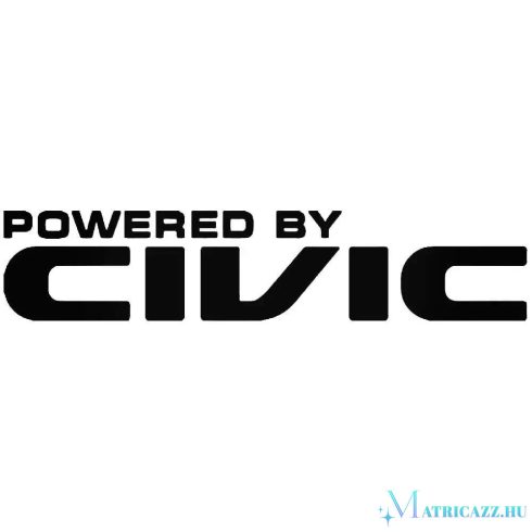Powered By CIVIC Honda matrica