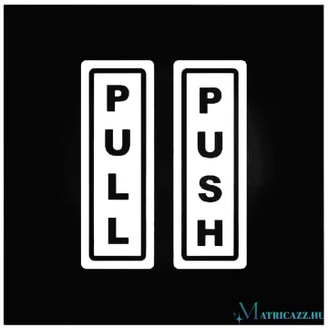 Pull Push feliratok Autómatrica