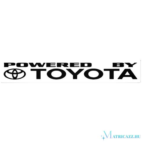Powered By Toyota matrica 1