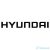 Hyundai egyszerű felirat matrica