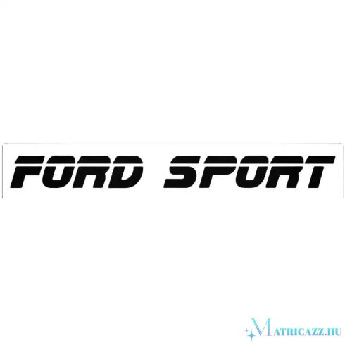 Ford matrica Sport felirat