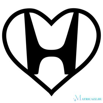Honda matrica szív