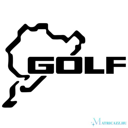 Golf Nürburgring matrica