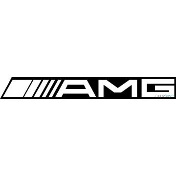 Mercedes AMG matrica jelzés