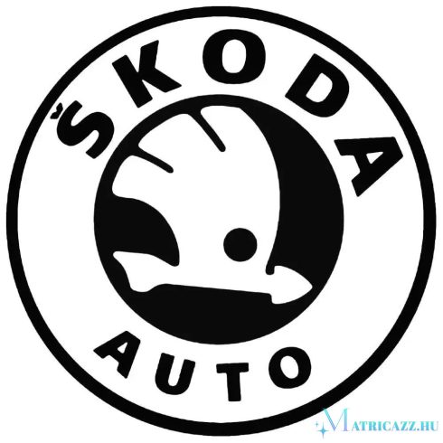 Skoda matrica autó embléma