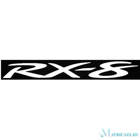 Mazda RX-8 matrica "2" 