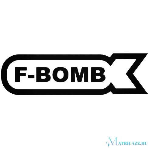 F-Bomb felirat a bombában Autómatrica