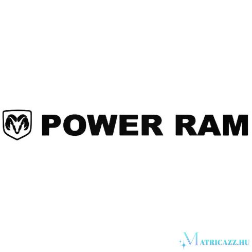 DODGE matrica Power RAM 1