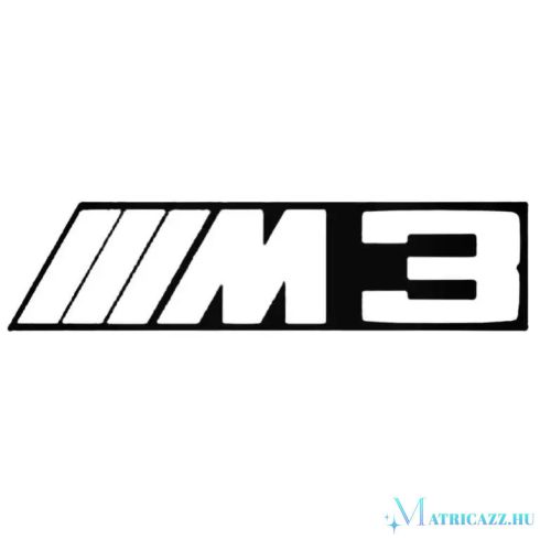 BMW matrica M3 embléma