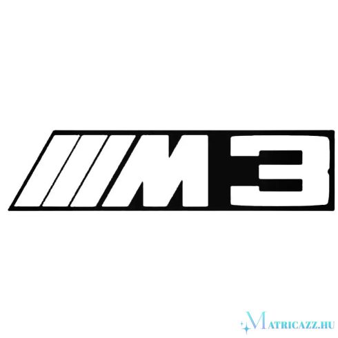 BMW matrica M3 embléma 1
