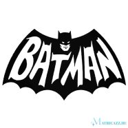 Régi Batman logó és felirat Autómatrica