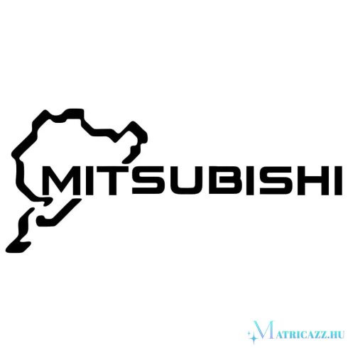 Mitsubishi Nürburgring matrica