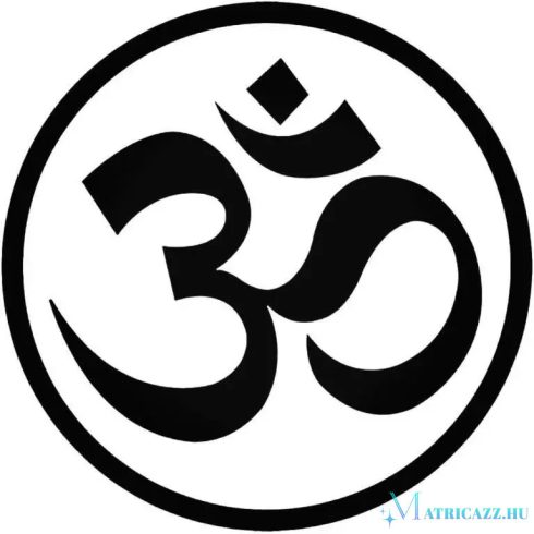 Yoga szimbólum matrica