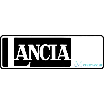 Lancia matrica felirat