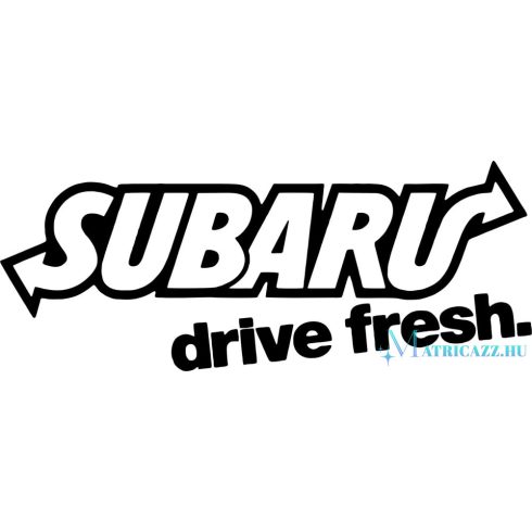 Subaru Drive Fresh matrica