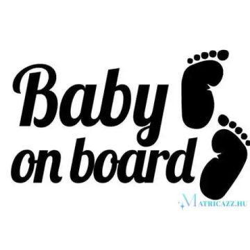 Baba a fedélzeten matrica 1