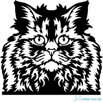 Díszes macska matrica 1