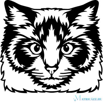 Díszes macska matrica 4