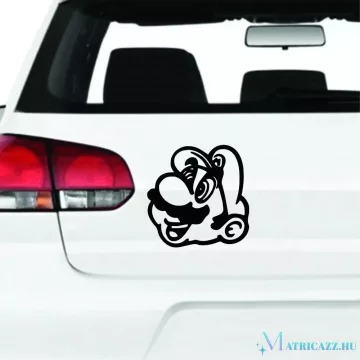 Super Mario Fej 1 matrica